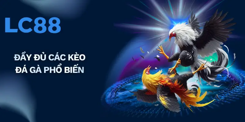 Đầy đủ các kèo đá gà phổ biến