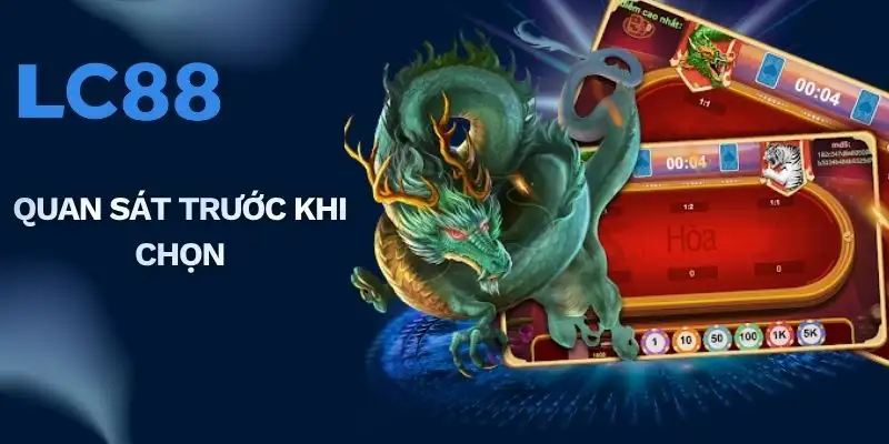 Quan sát trước khi chọn